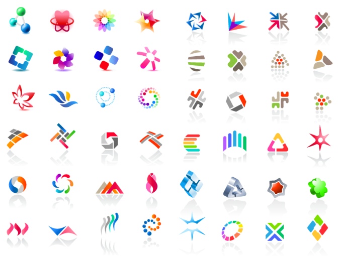 Set of Colorful Logotypes